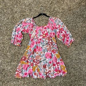 Floral Mini Dress